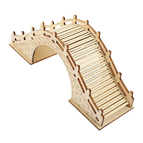 Abaodam Holz Archbrücke Bausatz DIY Wissenschaftsspielzeug Handgefertigt Langlebig Pädagogisch Eltern Junge Mädchen Bastelset Kreatives Lernspielzeug für Jungen und Mädchen von Abaodam
