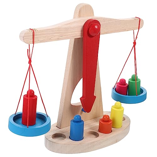Abaodam Holz Balance für Montessori Lernspielzeug DIY zum Rechnen und Kreativität Fördern Sichere Langlebige Lernhilfe für Frühe Bildung und Fantasieentwicklung Abaodam Holz Balance für Montessori Lernspielzeug DIY zum Rechnen und Kreativität Fördern Sichere Langlebige Lernhilfe für Frühe Bildung und Fantasieentwicklung von Abaodam