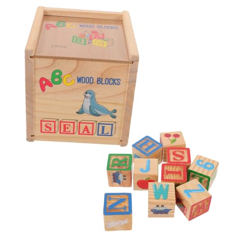 Abaodam Holz-Buchstaben Zahlenbausteine aus Natürlichem Holz mit Glatten Kanten Stapelbare Lernspielzeuge für Vorschulkinder Kreativität Feinmotorik und Eltern-Junge Mädchen-interaktion Abaodam Holz-Buchstaben Zahlenbausteine aus Natürlichem Holz mit Glatten Kanten Stapelbare Lernspielzeuge für Vorschulkinder Kreativität Feinmotorik und Eltern-Junge Mädchen-interaktion von Abaodam