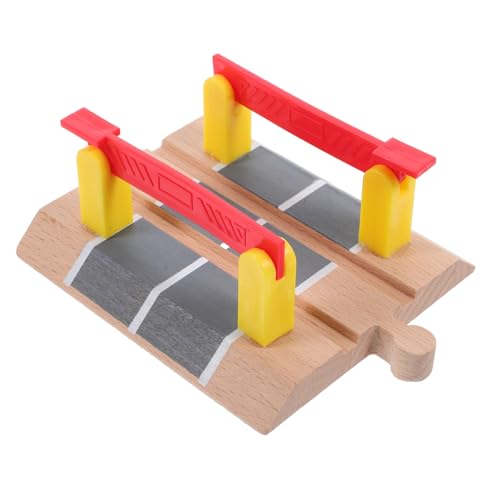 Abaodam Holz Eisenbahn Zubehör Railing Modell für Spielzeugbahn Interaktives Lernspielzeug für Dekorative Straßenblockade für Fantasievolles Spiel Sicheres und Robustes Material Abaodam Holz Eisenbahn Zubehör Railing Modell für Spielzeugbahn Interaktives Lernspielzeug für Dekorative Straßenblockade für Fantasievolles Spiel Sicheres und Robustes Material von Abaodam