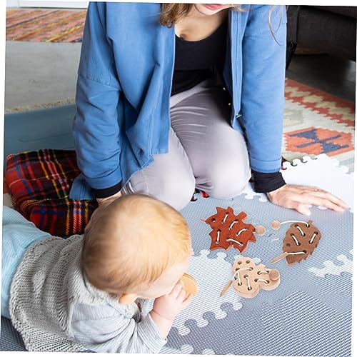 Abaodam Holz Fädelspielzeug für Montessori Motorikspielzeug aus Langlebigem Holz Feinmotorik Hand Auge Koordination und Kreativität Ab Kleinkindalter Abaodam Holz Fädelspielzeug für Montessori Motorikspielzeug aus Langlebigem Holz Feinmotorik Hand Auge Koordination und Kreativität Ab Kleinkindalter von Abaodam