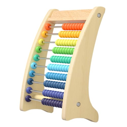 Abaodam Holz Rechenhilfe für Vintage Design Pädagogisches Lernspielzeug Rechen und Farberkennung Montessori Mathe für Jungen und Mädchen Ab Jahren Abaodam Holz Rechenhilfe für Vintage Design Pädagogisches Lernspielzeug Rechen und Farberkennung Montessori Mathe für Jungen und Mädchen Ab Jahren von Abaodam