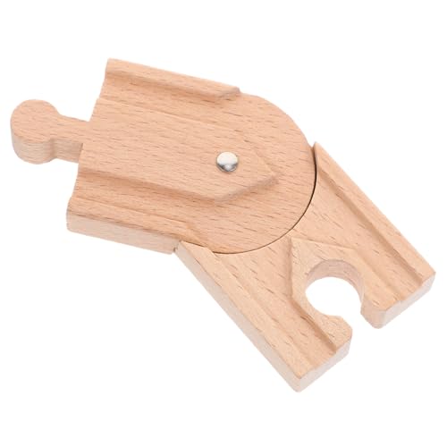 Abaodam Holz Schienenstück für Eisenbahnspielzeug Erweiterungsblock für Kreative Gleisszenen für Holzspielzeug und Holzeisenbahnen Fördert die Fantasie und Kreativität Beim Abaodam Holz Schienenstück für Eisenbahnspielzeug Erweiterungsblock für Kreative Gleisszenen für Holzspielzeug und Holzeisenbahnen Fördert die Fantasie und Kreativität Beim von Abaodam