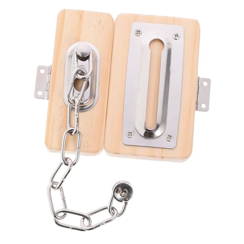 Abaodam Holz Türschloss DIY Busy Board Sensorisches Lernspielzeug für Kleinkinder Problemlösung Kreativität und Zusammenarbeit Abaodam Holz Türschloss DIY Busy Board Sensorisches Lernspielzeug für Kleinkinder Problemlösung Kreativität und Zusammenarbeit von Abaodam