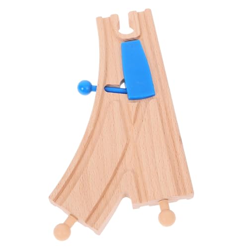 Abaodam Holz Weichengleis Kompatibel mit Holzschienen Langlebiges Holzmaterial Pädagogisches Layout Zubehör für Eisenbahnspielsets Geeignet für Ab Jahren Abaodam Holz Weichengleis Kompatibel mit Holzschienen Langlebiges Holzmaterial Pädagogisches Layout Zubehör für Eisenbahnspielsets Geeignet für Ab Jahren von Abaodam