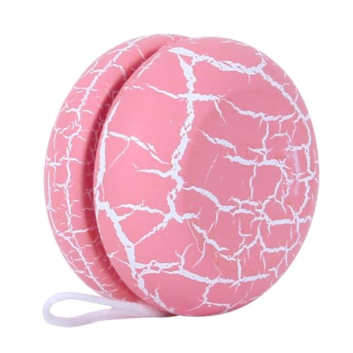 Abaodam Holz Yo Yo mit Lebendigem Riss Design Tragbar und Fördert Farberkennung und Handgelenkstärke Kinderspielzeug für Mädchen und Anfänger Pinke Farbgestaltung Abaodam Holz Yo Yo mit Lebendigem Riss Design Tragbar und Fördert Farberkennung und Handgelenkstärke Kinderspielzeug für Mädchen und Anfänger Pinke Farbgestaltung von Abaodam