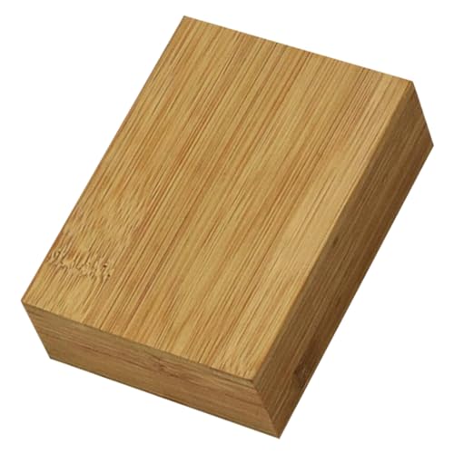Abaodam Holz spielkartenbox Groß Stabile Aufbewahrungsbox für Pokerkarten Multifunktionaler Kartenhalter aus Robustem Holz Staubdichter Kartensafe Praktische Universalbox für Sammelkarten von Abaodam