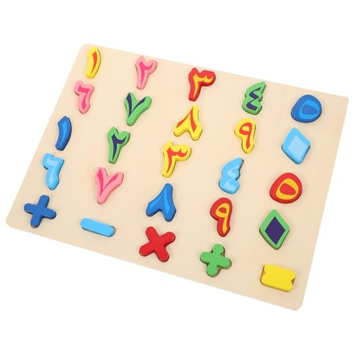 Abaodam Holzpuzzle Arabische Zahlen Lernspielzeug für Mittlere Pädagogisches Zahlenpuzzle aus Holz Fördert Problemlösung und Eltern Junge Mädchen Interaktion für Zuhause und Kindergarten Abaodam Holzpuzzle Arabische Zahlen Lernspielzeug für Mittlere Pädagogisches Zahlenpuzzle aus Holz Fördert Problemlösung und Eltern Junge Mädchen Interaktion für Zuhause und Kindergarten von Abaodam