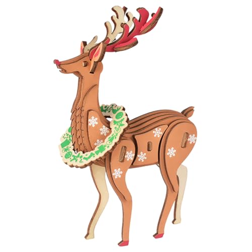 Abaodam Holzpuzzle Winter Holz Bastelset Weihnachtspuzzles Holz Abaodam Holzpuzzle Winter Holz Bastelset Weihnachtspuzzles Holz von Abaodam