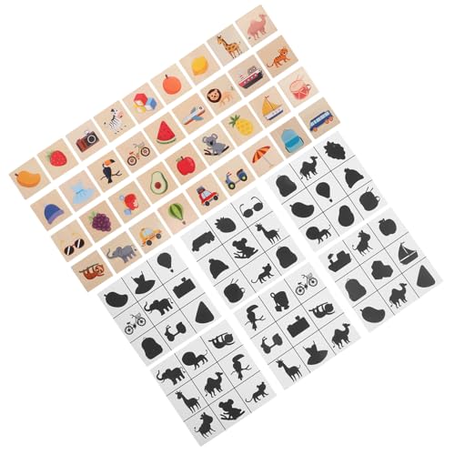 Abaodam Holzpuzzle für Vorschulkinder Lernspielzeug zur Tierzuordnung Fördert Hand Augen Koordination und Logisches Sicheres Holzspielzeug mit Glatten Kanten für Stundenlangen Abaodam Holzpuzzle für Vorschulkinder Lernspielzeug zur Tierzuordnung Fördert Hand Augen Koordination und Logisches Sicheres Holzspielzeug mit Glatten Kanten für Stundenlangen von Abaodam