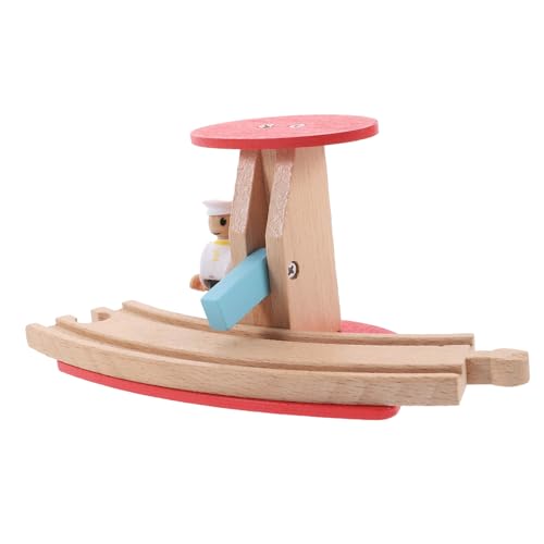 Abaodam Holzschienen Zubehör für Modell Gleise Block Lernspielzeug aus Holz für Kreative DIY Projekte Zufälligen Figuren für Spielzeugzüge Abaodam Holzschienen Zubehör für Modell Gleise Block Lernspielzeug aus Holz für Kreative DIY Projekte Zufälligen Figuren für Spielzeugzüge von Abaodam