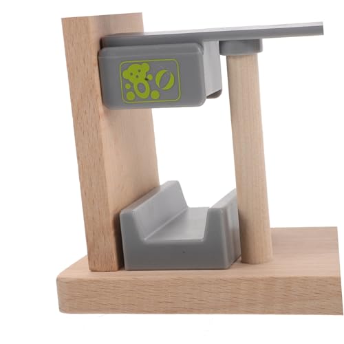 Abaodam Holzspielzeug Flugzeugstation Lernspielzeug für Interaktives Rollenspiel Set mit Holzbahn Fördert Motorische Fähigkeiten Logisches Denken und Kreativität Sicher für Ab Jahren Abaodam Holzspielzeug Flugzeugstation Lernspielzeug für Interaktives Rollenspiel Set mit Holzbahn Fördert Motorische Fähigkeiten Logisches Denken und Kreativität Sicher für Ab Jahren von Abaodam