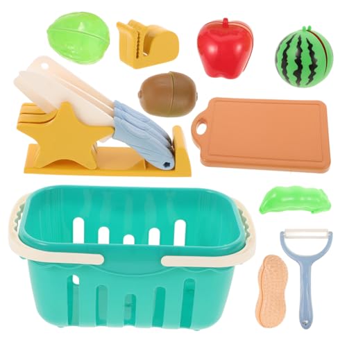 Abaodam Kinderfreundliches Spielküchen-Set 1 Set Mit Spielzeug Zum Rollenspiel Das Obst Schneidet von Abaodam