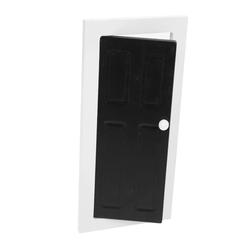 Abaodam Holztürmodell Puppenhausmöbel Simulationstür aus Holz Holzhandwerk Mini- -Miniaturtür gefälschtes Türmodell Mini-Hausbedarf dekoratives Puppentürmodell Dark Abaodam Holztürmodell Puppenhausmöbel Simulationstür aus Holz Holzhandwerk Mini- -Miniaturtür gefälschtes Türmodell Mini-Hausbedarf dekoratives Puppentürmodell Dark von Abaodam