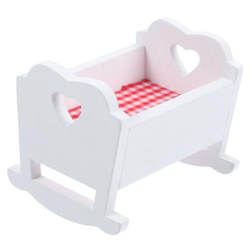 Abaodam Holzwiege Ornamente Mini Puppenhausbett Puppenzubehör Für Puppen Mini Bastelarbeiten Puppenwiegen Puppenhaus Kinderbett Spielbett Für Puppen Puppenbett Abaodam Holzwiege Ornamente Mini Puppenhausbett Puppenzubehör Für Puppen Mini Bastelarbeiten Puppenwiegen Puppenhaus Kinderbett Spielbett Für Puppen Puppenbett von Abaodam