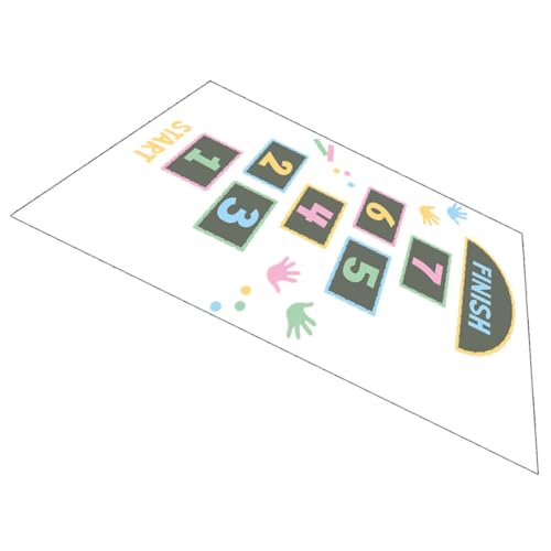 Abaodam Hopscotch Floor Vision Kinderspielzeug Aufkleber Für Nagelaufkleber Dekoraufkleber Für Puzzles Junge Gitterbodenaufkleber Zahlenspiel Bodenaufkleber Lernspiel Aufkleberpapier Abaodam Hopscotch Floor Vision Kinderspielzeug Aufkleber Für Nagelaufkleber Dekoraufkleber Für Puzzles Junge Gitterbodenaufkleber Zahlenspiel Bodenaufkleber Lernspiel Aufkleberpapier von Abaodam