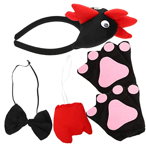 Abaodam Hühner Kostüm Set mit Stirnband Fliege und Handschuhen Sicheres und Bequemes Ostern Party Accessoire für Mädchen Tier Haarreif Cosplay Fasching Karneval Abaodam Hühner Kostüm Set mit Stirnband Fliege und Handschuhen Sicheres und Bequemes Ostern Party Accessoire für Mädchen Tier Haarreif Cosplay Fasching Karneval von Abaodam