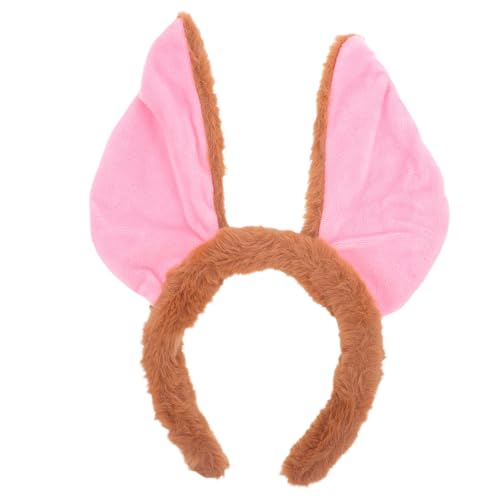 Abaodam Hundeohren Stirnband Kuscheliges Haaraccessoire für Mädchen Welpen Kostümset für Halloween Party Verkleidung und Fotoshootings von Abaodam