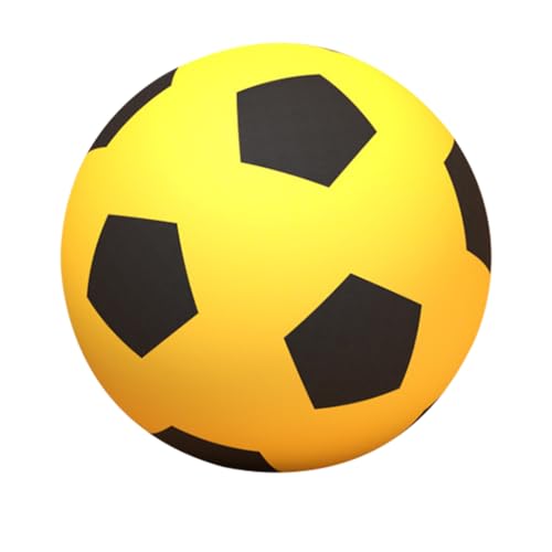 Abaodam Indoor Stille Fußballkugel Für Kinder Weiches Ruhiges Fußballspielzeug Für Kleinkinder Mini Fußball Für Spielen Stille Fußballspielzeug Gelb Abaodam Indoor Stille Fußballkugel Für Kinder Weiches Ruhiges Fußballspielzeug Für Kleinkinder Mini Fußball Für Spielen Stille Fußballspielzeug Gelb von Abaodam