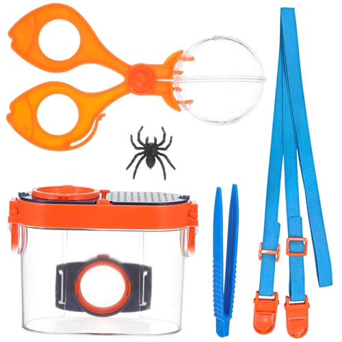 Abaodam Insect Viewer with Strap Durable Insect Magnifier Container for Nature Exploration Safe Smooth Insect Catching Kit for Observing Insects Plants Abaodam Insect Viewer with Strap Durable Insect Magnifier Container for Nature Exploration Safe Smooth Insect Catching Kit for Observing Insects Plants von Abaodam