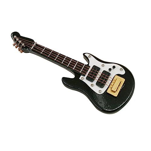 Abaodam Mini Bass Modell Dekoration Für Puppenhaus Maßstab Für DIY Spielzeug Und Miniatur-instrumenten Sammlung von Abaodam