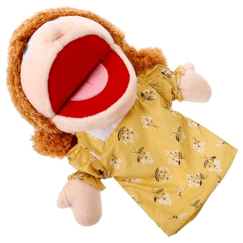 Abaodam Interaktive Eltern-Kind-handpuppe Realistische Handpuppe Lebensechtes Handspielzeug Lebensechte Spielzeugfigur Realistisches Figurenspielzeug Geschichte Figur Marionette Plüsch Abaodam Interaktive Eltern-Kind-handpuppe Realistische Handpuppe Lebensechtes Handspielzeug Lebensechte Spielzeugfigur Realistisches Figurenspielzeug Geschichte Figur Marionette Plüsch von Abaodam