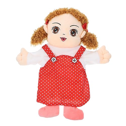 Abaodam Interaktive Handpuppe Plüschfigur für Hautfreundliches Material Realistisches Rollenspiel für Puppentheater und Kreativität Handspielzeug für Geburtstagsfeiern und Fantasievolle von Abaodam