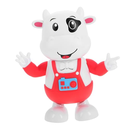 Abaodam Interaktives Laufendes Kuhspielzeug mit Licht und Musik für Kleinkinder Elektrisches Animiertes Babyspielzeug Blinkendes Robustes Singendes Tanzendes Abaodam Interaktives Laufendes Kuhspielzeug mit Licht und Musik für Kleinkinder Elektrisches Animiertes Babyspielzeug Blinkendes Robustes Singendes Tanzendes von Abaodam
