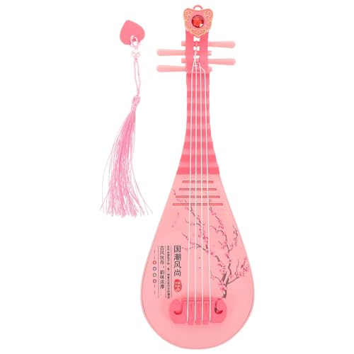 Abaodam Interaktives Musikinstrument Laute mit Licht Sound Effekten Authentisches Kunststoff Design Robust und Pädagogisch für Kleinkinder und Vorschulkinder Geeignet von Abaodam