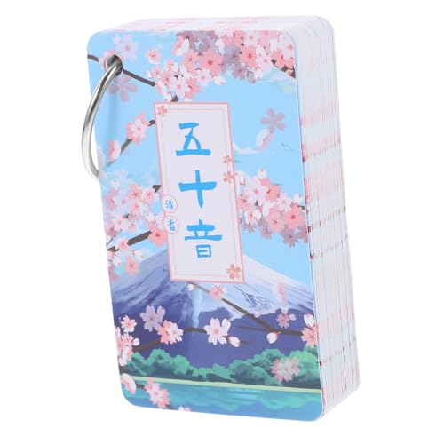 Abaodam Japanische Hiragana und Katakana Lernkarten Ringgebundene Silben Alphabet Karten Tragbar und Einfach zu Lesen für Anfänger und Schnelles Selbststudium Jederzeit und Überall Abaodam Japanische Hiragana und Katakana Lernkarten Ringgebundene Silben Alphabet Karten Tragbar und Einfach zu Lesen für Anfänger und Schnelles Selbststudium Jederzeit und Überall von Abaodam