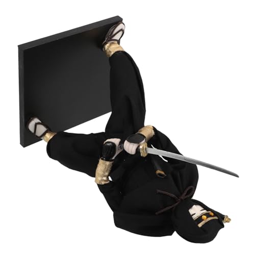 Abaodam Japanische Samurai-Puppe, lebensechte orientalische Figur für Sammler, einzigartige Heimdekoration, meisterhaft gefertigt, für japanische Kulturbegeisterte gebaut von Abaodam
