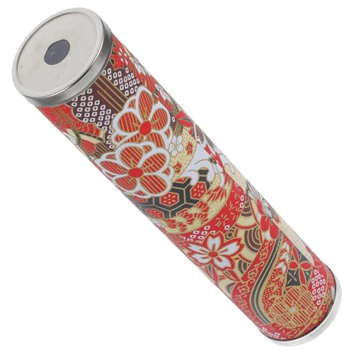Abaodam Japanischer Stil mit Metallabdeckung Tragbar Leicht Bunte Wirbelnde Farbenspiele Klassisches Langlebiges Lernspielzeug für Kreative Geschenkideen Zufällige Farbe Zufällige Farbe von Abaodam