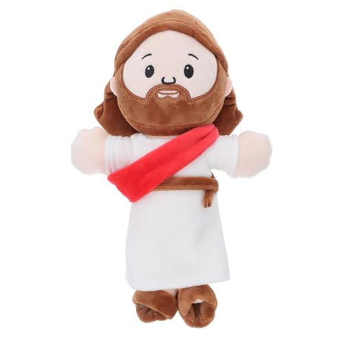 Abaodam Jesus Plüschpuppe Weiches Kuscheltier mit Detaillierter Gestaltung Religiöse Christliche Figur für zu Ostern Weihnachten und Besonderen Anlässen Abaodam Jesus Plüschpuppe Weiches Kuscheltier mit Detaillierter Gestaltung Religiöse Christliche Figur für zu Ostern Weihnachten und Besonderen Anlässen von Abaodam