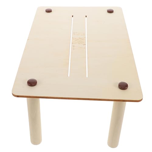 Abaodam Kampftisch holzspielzeug spieltisch für interaktives brettspiel Hamsterständer-Plattformspielzeug kleine Plattform Hamsterzubehör für Käfige hölzern Beige Abaodam Kampftisch holzspielzeug spieltisch für interaktives brettspiel Hamsterständer-Plattformspielzeug kleine Plattform Hamsterzubehör für Käfige hölzern Beige von Abaodam