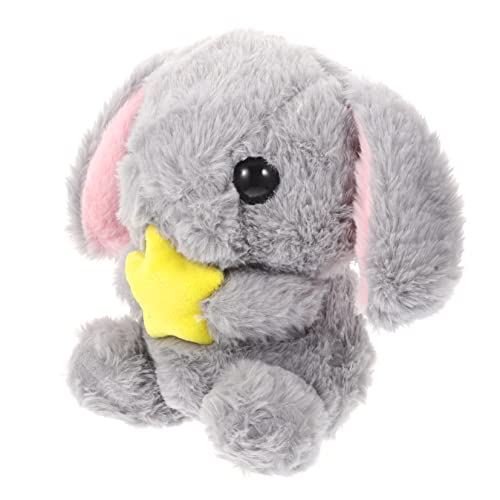 Abaodam Kaninchen Mit Hängeohren Mini Für Tier Mini Plüschtiere Ornamente Für Ausgestopfter Hase Kinderspielzeug Heimdekoration Hase Plüschpuppe Kaninchenplüsch Pp Baumwolle von Abaodam