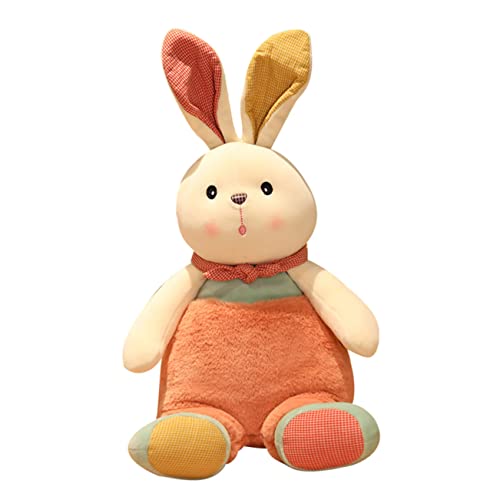 Abaodam Kaninchen Plüschtier Kinderspielzeug Kuscheltiere für Babys weiches gefülltes Tier Plüschpuppe hasenspielzeuge für hasenpuppe Plüschhasenspielzeug Hase Plüsch Kaninchenfell von Abaodam
