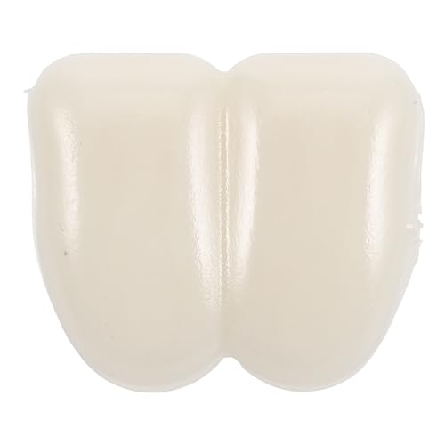 Abaodam Kaninchenprothesen Halloweenkostüm Falscher Halloween Hasenzähne Künstliche Zähne Dekoration Beige von Abaodam