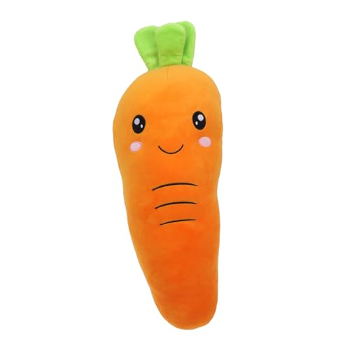 Abaodam Kissen Karotte Kuschelige Karotte Design Zierde 45cm Ostergeschenk Cartoon Stil Plüschtier von Abaodam