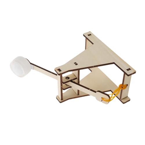 Abaodam Katapult handgefertigter Bausatz Bastelset Feenfenster Launcher- Requisiten für experimentierkasten Bionischer Roboterarm Vorbau-Kit Holz Khaki Abaodam Katapult handgefertigter Bausatz Bastelset Feenfenster Launcher- Requisiten für experimentierkasten Bionischer Roboterarm Vorbau-Kit Holz Khaki von Abaodam