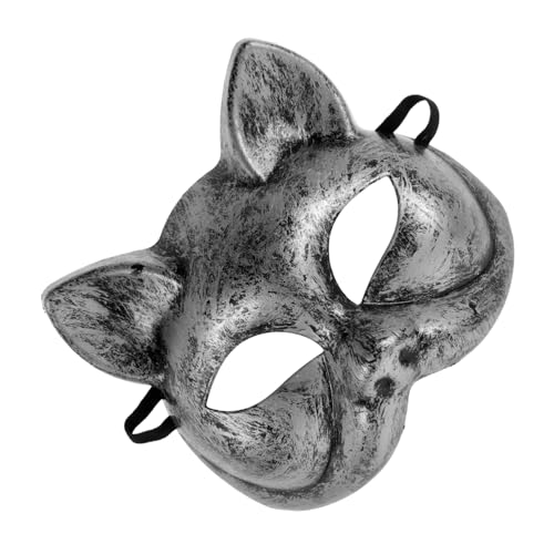 Abaodam Katzenmaske für Halloween und Maskeraden Einzigartige Partymaske mit Angenehmem Tragegefühl für Kostümpartys und Veranstaltungen Unverwechselbares Design Abaodam Katzenmaske für Halloween und Maskeraden Einzigartige Partymaske mit Angenehmem Tragegefühl für Kostümpartys und Veranstaltungen Unverwechselbares Design von Abaodam