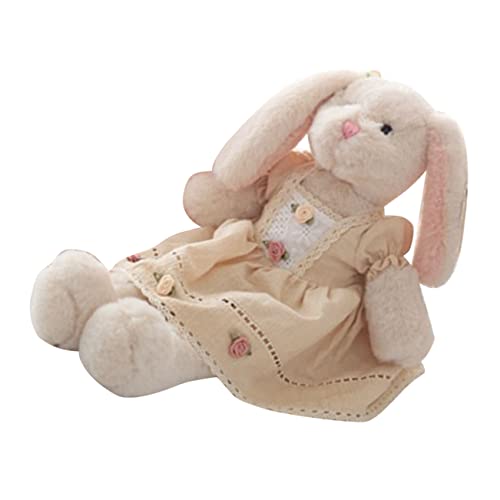 Abaodam Kuschelweicher Plüschhase Niedliches Kawaii Kaninchen Stofftier Für Kuscheln Und Spielen Hochwertiges Spielzeug Für Jungen Und Mädchen von Abaodam