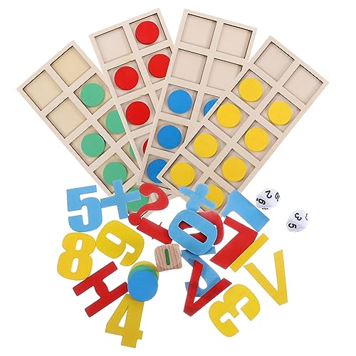 Abaodam Kindergarten Holz Math Manipulative aus Langlebigem Holz Subtraktions Zählsteinen Fördert Mathematisches Lernen und Feinmotorik für Ab Jahren zu Hause Unterricht Abaodam Kindergarten Holz Math Manipulative aus Langlebigem Holz Subtraktions Zählsteinen Fördert Mathematisches Lernen und Feinmotorik für Ab Jahren zu Hause Unterricht von Abaodam