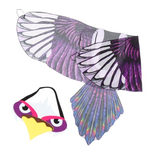 Abaodam Kinderkostüm Adlerflügel Halloween Flügel Requisiten für Jungen Mädchen Cosplay Party Leichtes Hautfreundliches Kostüm für Vielseitig Einsetzbar und Detailreich Gestaltet Abaodam Kinderkostüm Adlerflügel Halloween Flügel Requisiten für Jungen Mädchen Cosplay Party Leichtes Hautfreundliches Kostüm für Vielseitig Einsetzbar und Detailreich Gestaltet von Abaodam