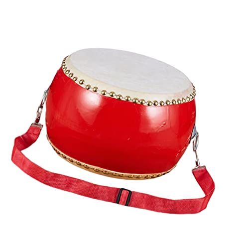 Abaodam Kindertrommelspielzeug aus Rindsleder mit Sticks und Tragegurt Musikinstrument für Hand Augen Koordination und Musikalischen Entwicklung Abaodam Kindertrommelspielzeug aus Rindsleder mit Sticks und Tragegurt Musikinstrument für Hand Augen Koordination und Musikalischen Entwicklung von Abaodam