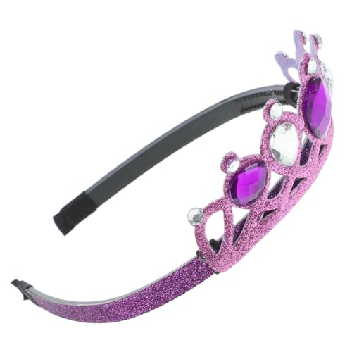 Abaodam Kleine Krone Haarschmuck Für ädchen Strass Verziertes Prinzessinnen Haarband Ideales Accessoire Für Partys Und Geburtstagsfeiern von Abaodam