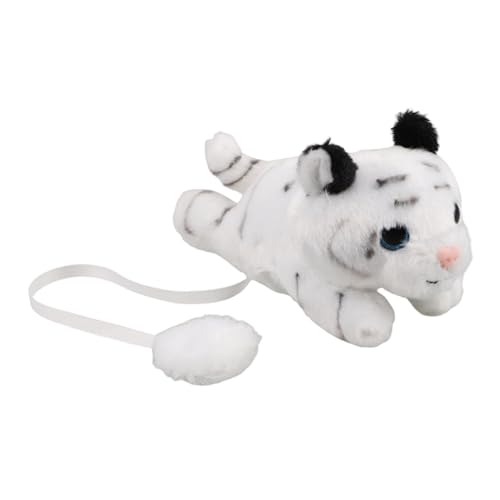 Abaodam Kleine Tiger Plüschtierpuppe Entzückende Schulterpuppe In Cartoon Tigerform Für Dschungelpartys Realistische Stofftiersammlung Abaodam Kleine Tiger Plüschtierpuppe Entzückende Schulterpuppe In Cartoon Tigerform Für Dschungelpartys Realistische Stofftiersammlung von Abaodam