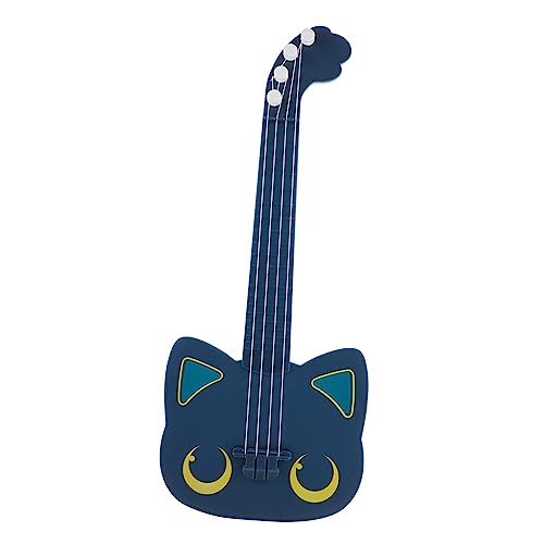 Abaodam Kleine Tragbare Kunststoff Ukulele im Katzen Design Gitarre mit Saiten Fördert Kindliche Kreativität und Musikalisches Lernen Abaodam Kleine Tragbare Kunststoff Ukulele im Katzen Design Gitarre mit Saiten Fördert Kindliche Kreativität und Musikalisches Lernen von Abaodam