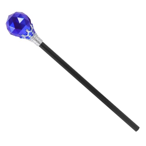 Abaodam Königlicher Zauberstab für Eleganter Scepter für Rollenspiele und Partys Blauer Partydeko für Halloween Bühnenaufführungen und Mehr von Abaodam