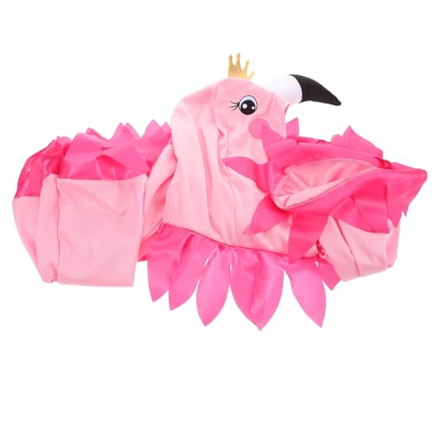 Abaodam Flamingo Kostüm Cape Dress-up Lustige Halloween-party Prop Cape Kapuze Abaodam Flamingo Kostüm Cape Dress-up Lustige Halloween-party Prop Cape Kapuze von Abaodam