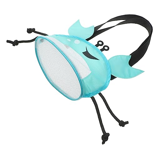 Abaodam Krabben-Strandtasche Strandeimer für den Strand Spiele am Strand Strandtasche Beach Bag Netzschalen-Auffangbeutel Shell-Mesh-Tasche für Stoff Sky-Blue Abaodam Krabben-Strandtasche Strandeimer für den Strand Spiele am Strand Strandtasche Beach Bag Netzschalen-Auffangbeutel Shell-Mesh-Tasche für Stoff Sky-Blue von Abaodam
